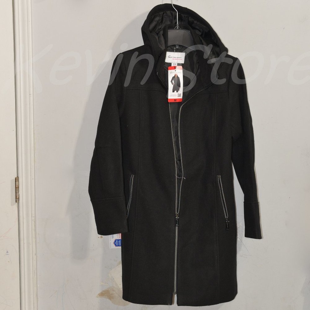 NWT Two By Vince Camuto Women’s Zip Up Hooded Coat Fully Lined